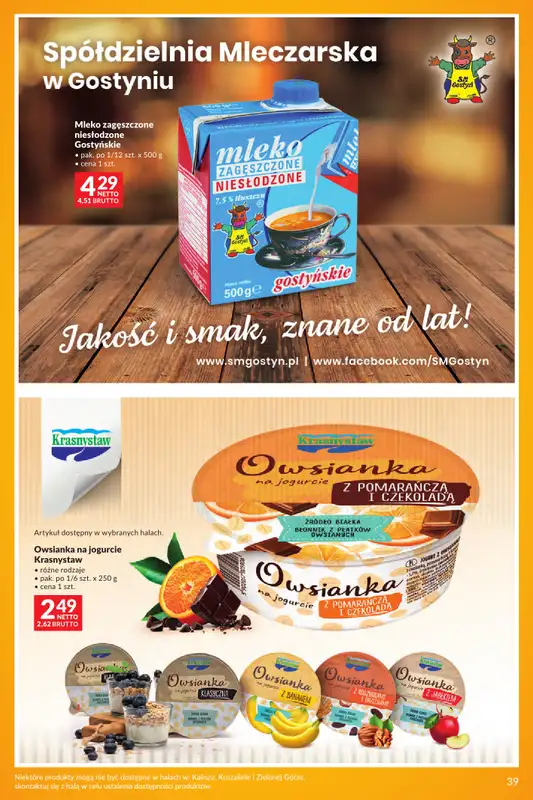 Makro - gazetka promocyjna Katalog Markowe inspiracje Maja od wtorku 28.04 do poniedziałku 11.05 - strona 39