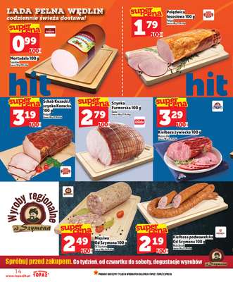 TOPAZ - gazetka promocyjna Nowa gazetka od czwartku, 30.04. od czwartku 30.04 do środy 06.05 - strona 14