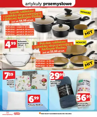 TOPAZ - gazetka promocyjna Nowa gazetka od czwartku, 30.04. od czwartku 30.04 do środy 06.05 - strona 30