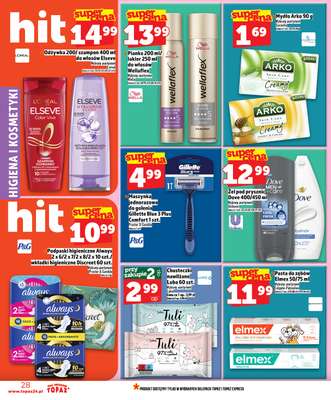 TOPAZ - gazetka promocyjna Nowa gazetka od czwartku, 30.04. od czwartku 30.04 do środy 06.05 - strona 28