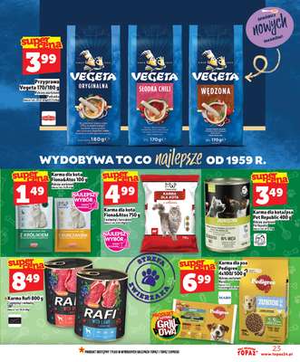 TOPAZ - gazetka promocyjna Nowa gazetka od czwartku, 30.04. od czwartku 30.04 do środy 06.05 - strona 23
