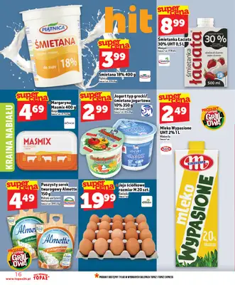 TOPAZ - gazetka promocyjna Nowa gazetka od czwartku, 30.04. od czwartku 30.04 do środy 06.05 - strona 16