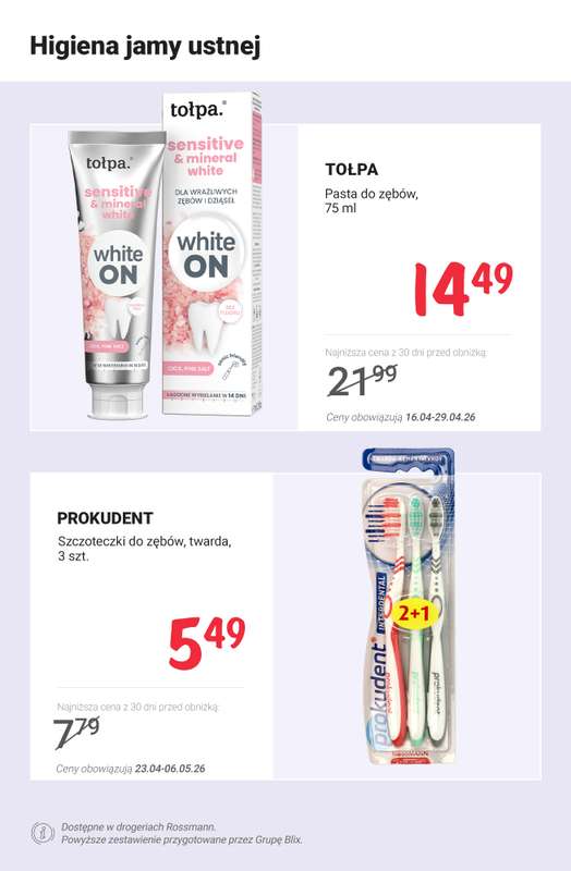 Rossmann - gazetka promocyjna MEGA PROMOCJE od czwartku 23.04 do środy 29.04 - strona 10