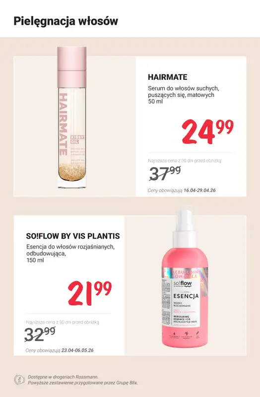 Rossmann - gazetka promocyjna MEGA PROMOCJE od czwartku 23.04 do środy 29.04 - strona 7