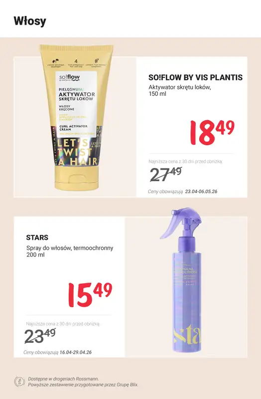 Rossmann - gazetka promocyjna MEGA PROMOCJE od czwartku 23.04 do środy 29.04 - strona 6