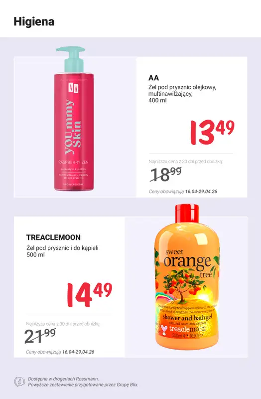 Rossmann - gazetka promocyjna MEGA PROMOCJE od czwartku 23.04 do środy 29.04 - strona 8