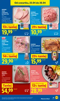 Lidl - gazetka promocyjna Oferta od czwartku od czwartku 23.04 do niedzieli 26.04 - strona 55