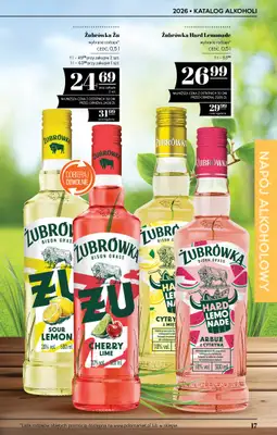 POLOmarket - gazetka promocyjna Katalog alkoholi  do środy 06.05 - strona 17