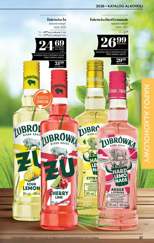 POLOmarket - gazetka promocyjna Katalog alkoholi  do środy 06.05 - strona 17