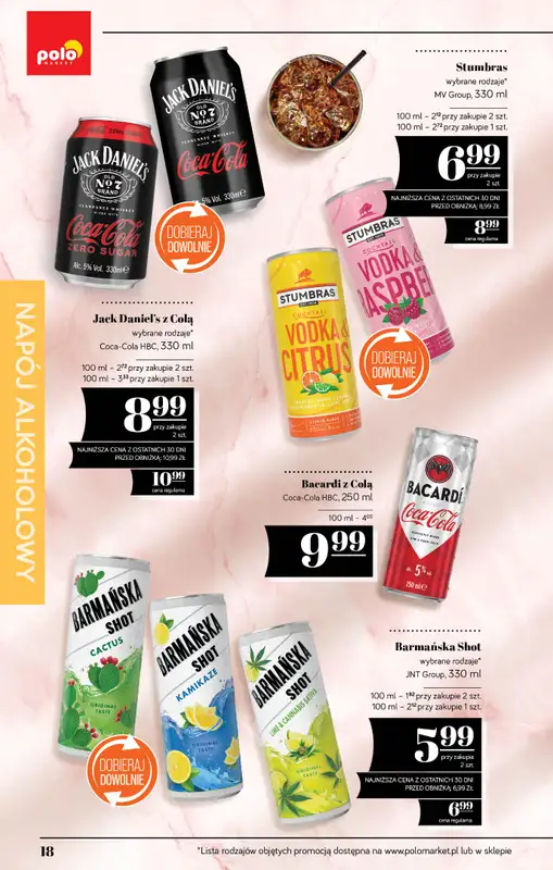POLOmarket - gazetka promocyjna Katalog alkoholi  do środy 06.05 - strona 18