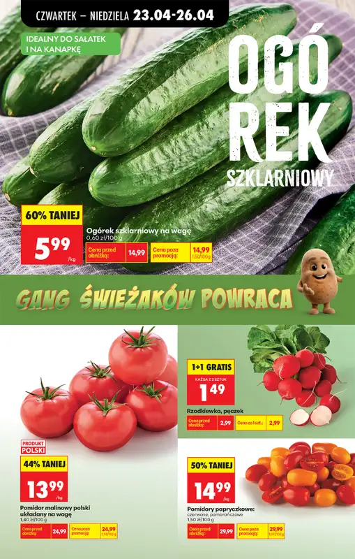 Biedronka - gazetka promocyjna Od czwartku od czwartku 23.04 do środy 29.04 - strona 36