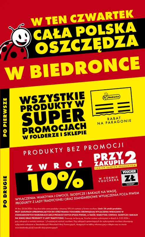 Biedronka - gazetka promocyjna Od czwartku, Z ladą tradycyjną   - strona 2