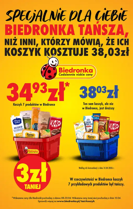 Biedronka - gazetka promocyjna Od czwartku, Z ladą tradycyjną od czwartku 23.04 do środy 29.04 - strona 4