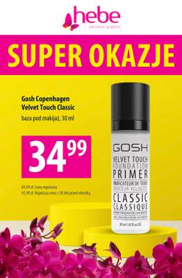 Hebe - gazetka promocyjna Super okazje już od 5,49 zł od czwartku 23.04 do niedzieli 03.05