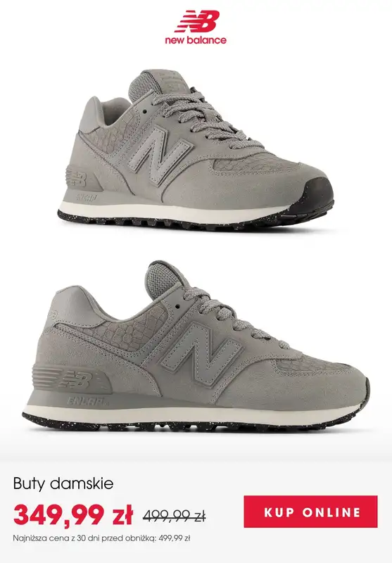 New Balance - gazetka promocyjna Dodatkowe -11% na SALE z kodem od czwartku 23.04 do niedzieli 26.04 - strona 3