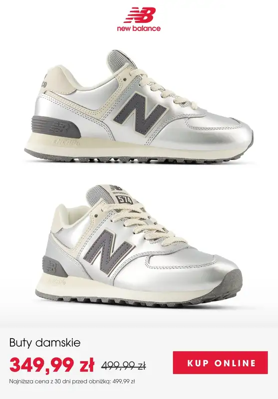 New Balance - gazetka promocyjna Dodatkowe -11% na SALE z kodem od czwartku 23.04 do niedzieli 26.04 - strona 7