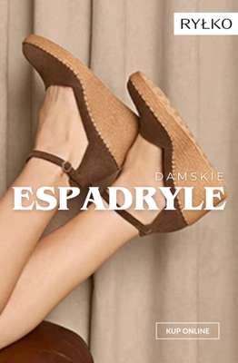 Ryłko - gazetka promocyjna Damskie espadryle od czwartku 23.04 