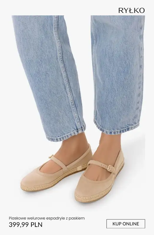 Ryłko - gazetka promocyjna Damskie espadryle od czwartku 23.04  - strona 3