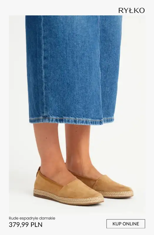 Ryłko - gazetka promocyjna Damskie espadryle od czwartku 23.04  - strona 7