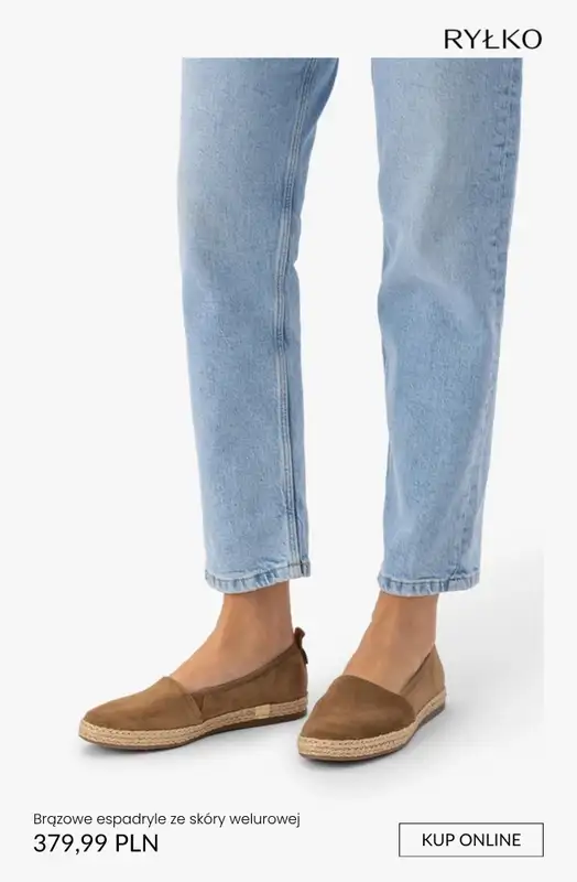 Ryłko - gazetka promocyjna Damskie espadryle od czwartku 23.04  - strona 9