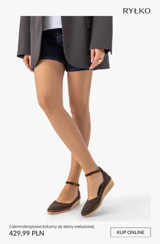 Ryłko - gazetka promocyjna Damskie espadryle od czwartku 23.04  - strona 10