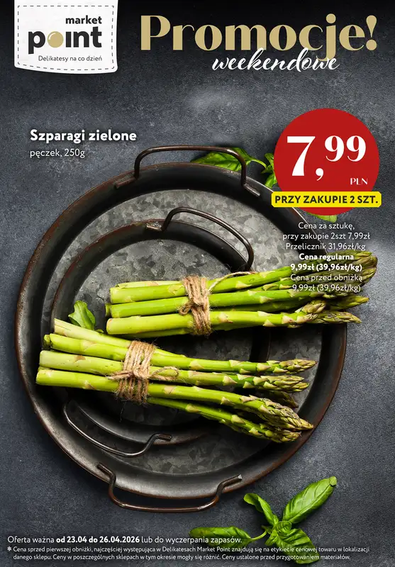 Market Point - gazetka promocyjna Promocje weekendowe od czwartku 23.04 do niedzieli 26.04 - strona 4