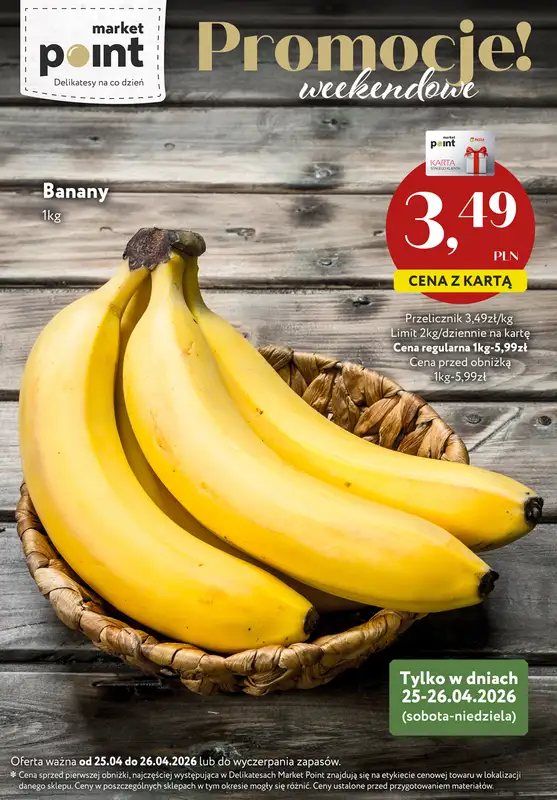 Market Point - gazetka promocyjna Promocje weekendowe od czwartku 23.04 do niedzieli 26.04 - strona 2