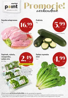 Market Point - gazetka promocyjna Promocje weekendowe od czwartku 23.04 do niedzieli 26.04 - strona 5