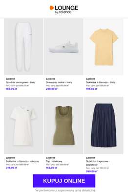 Lounge by Zalando - gazetka promocyjna Do -79% Lacoste - Kobiety od czwartku 23.04 do niedzieli 26.04 - strona 9