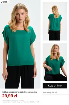 Top Secret - gazetka promocyjna Outlet już od 39,99 zł od czwartku 23.04 do wtorku 05.05 - strona 2