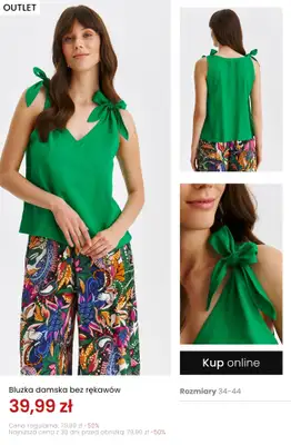 Top Secret - gazetka promocyjna Outlet już od 39,99 zł od czwartku 23.04 do wtorku 05.05 - strona 7