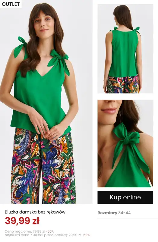 Top Secret - gazetka promocyjna Outlet już od 39,99 zł od czwartku 23.04 do wtorku 05.05 - strona 7