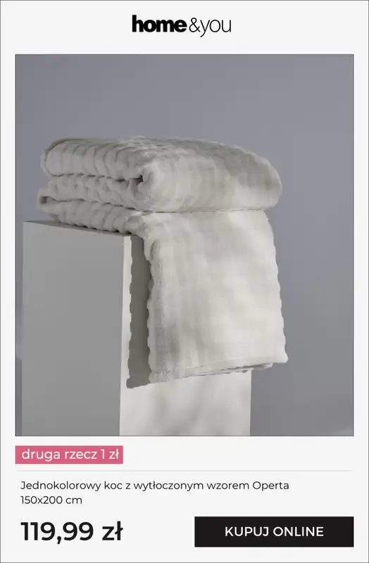 home&you - gazetka promocyjna Druga rzecz 1 zł od czwartku 23.04 do wtorku 28.04 - strona 3