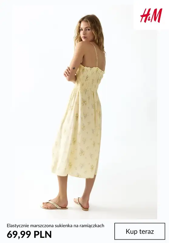 H&M - gazetka promocyjna Sukienki od 54,99 PLN od czwartku 23.04  - strona 10