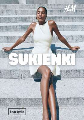 H&M - gazetka promocyjna Sukienki od 54,99 PLN od czwartku 23.04 