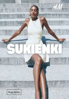 H&M - gazetka promocyjna Sukienki od 54,99 PLN od czwartku 23.04 