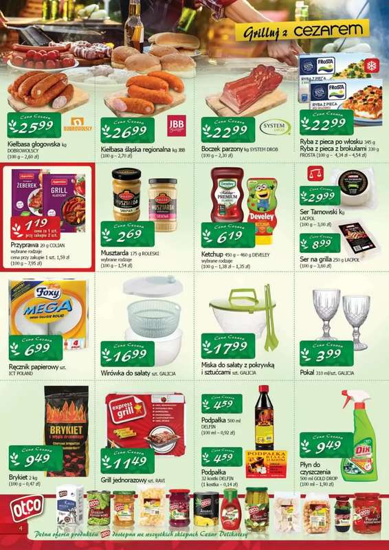 CEZAR Delikatesy - gazetka promocyjna Gazetka od czwartku 23.04 do środy 29.04 - strona 4