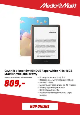 Media Markt - gazetka promocyjna -10% na czytniki e-booków od czwartku 23.04 do niedzieli 26.04 - strona 7
