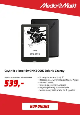 Media Markt - gazetka promocyjna -10% na czytniki e-booków od czwartku 23.04 do niedzieli 26.04 - strona 4
