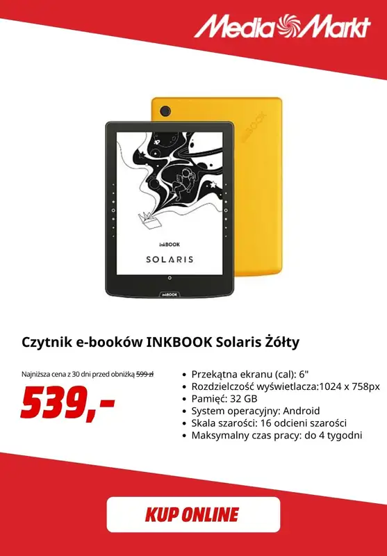 Media Markt - gazetka promocyjna -10% na czytniki e-booków od czwartku 23.04 do niedzieli 26.04 - strona 5