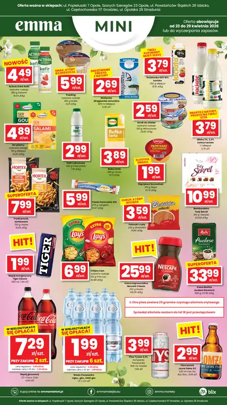 emma MARKET - gazetka promocyjna Plakaty promocyjne Emma Mini   - strona 2