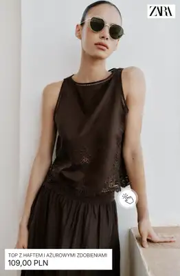 Zara - gazetka promocyjna Topy damskie od czwartku 23.04  - strona 2