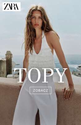 Zara - gazetka promocyjna Topy damskie od czwartku 23.04 