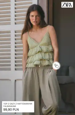 Zara - gazetka promocyjna Topy damskie od czwartku 23.04  - strona 7