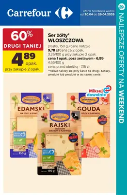 BEST SALE - gazetka promocyjna Weekendowe PROMOCJE w sklepach - sprawdź oferty! od czwartku 23.04 do niedzieli 26.04 - strona 4