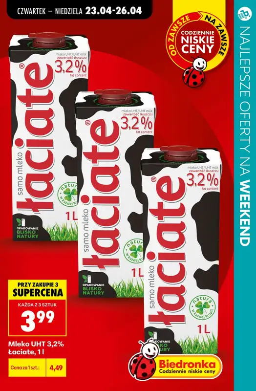 BEST SALE - gazetka promocyjna Weekendowe PROMOCJE w sklepach - sprawdź oferty! od czwartku 23.04 do niedzieli 26.04 - strona 17