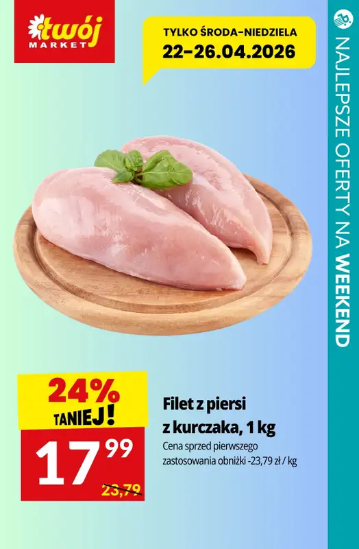 BEST SALE - gazetka promocyjna Weekendowe PROMOCJE w sklepach - sprawdź oferty! od czwartku 23.04 do niedzieli 26.04 - strona 12