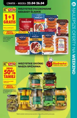 BEST SALE - gazetka promocyjna Weekendowe PROMOCJE w sklepach - sprawdź oferty! od czwartku 23.04 do niedzieli 26.04 - strona 3
