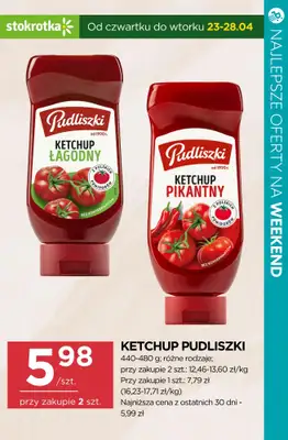 BEST SALE - gazetka promocyjna Weekendowe PROMOCJE w sklepach - sprawdź oferty! od czwartku 23.04 do niedzieli 26.04 - strona 15