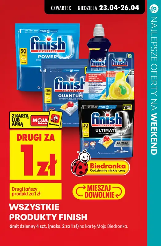 BEST SALE - gazetka promocyjna Weekendowe PROMOCJE w sklepach - sprawdź oferty! od czwartku 23.04 do niedzieli 26.04 - strona 13